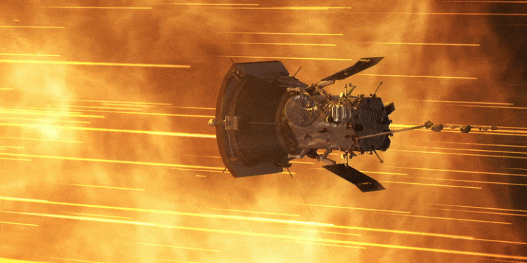 Why NASA spacecraft did not melt in contact with the sun