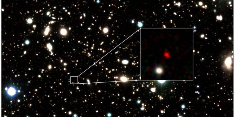 distant galaxy discovered