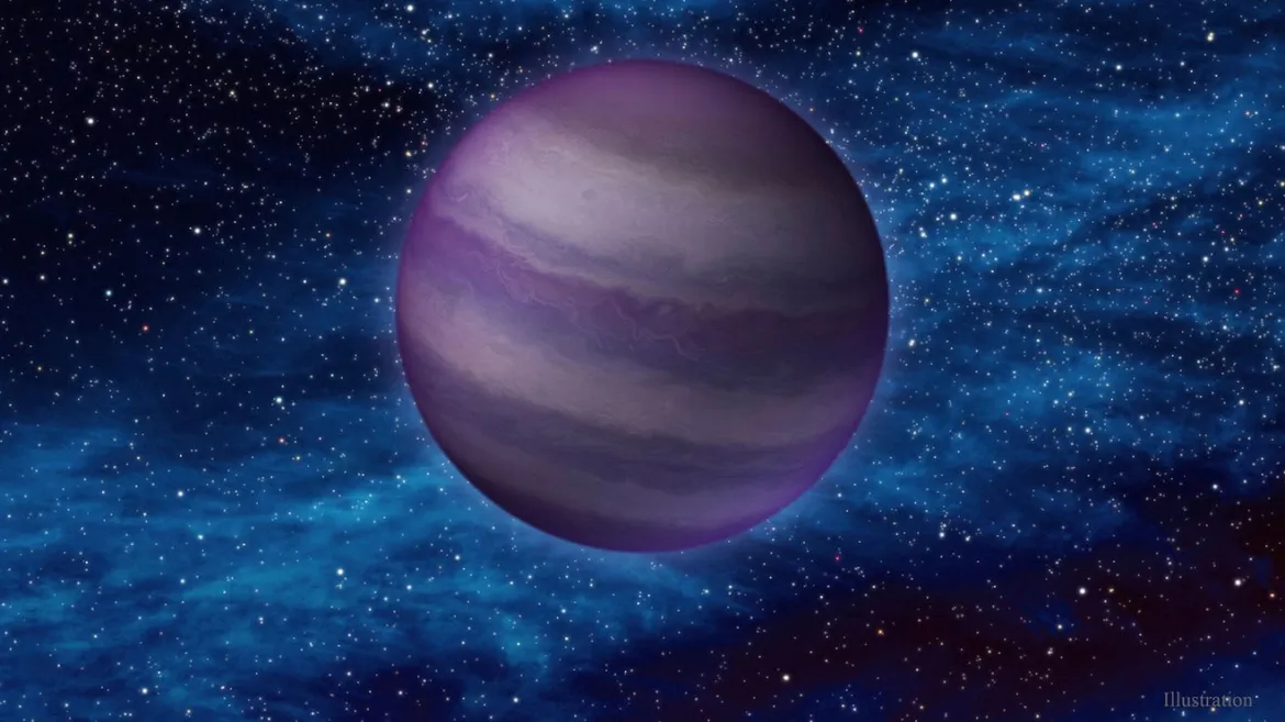 An artist’s depiction of a brown dwarf. (Image credit IPACCaltech)