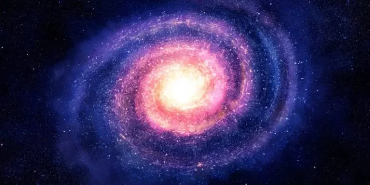 Mysterious Spiral Galaxy Concept