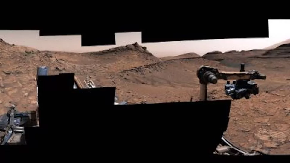 panorama taken by the Mars
