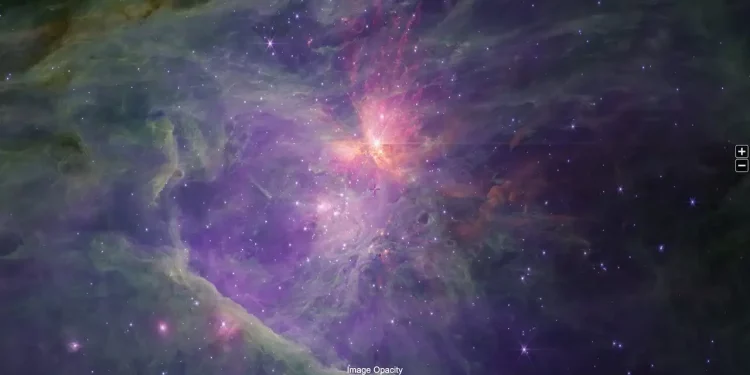 inner Orion Nebula